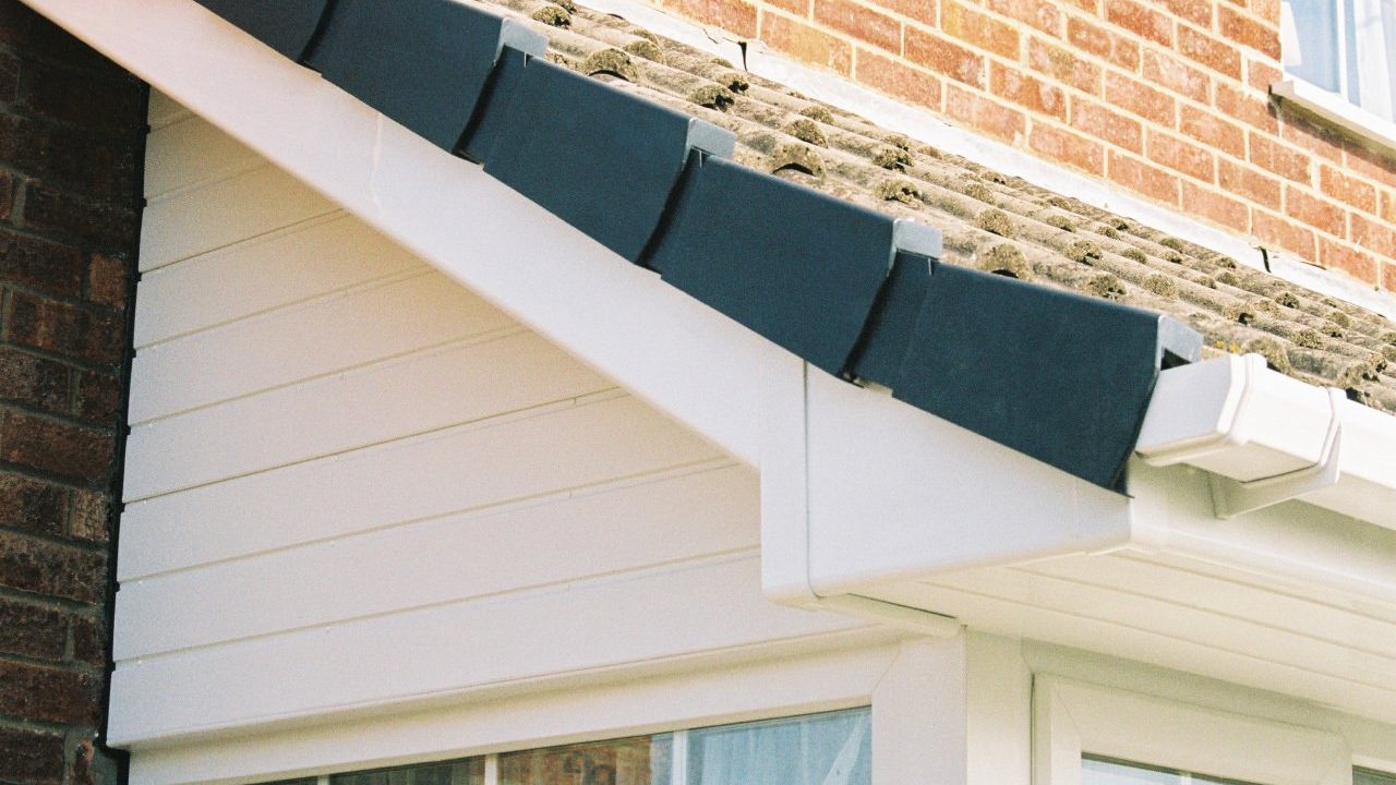 uPVC roofline detail