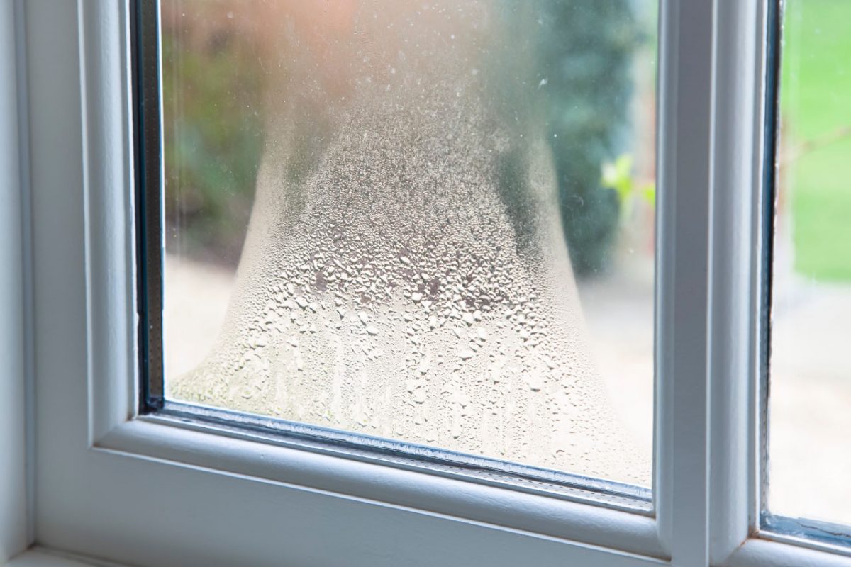 Misted window units affect thermal performance